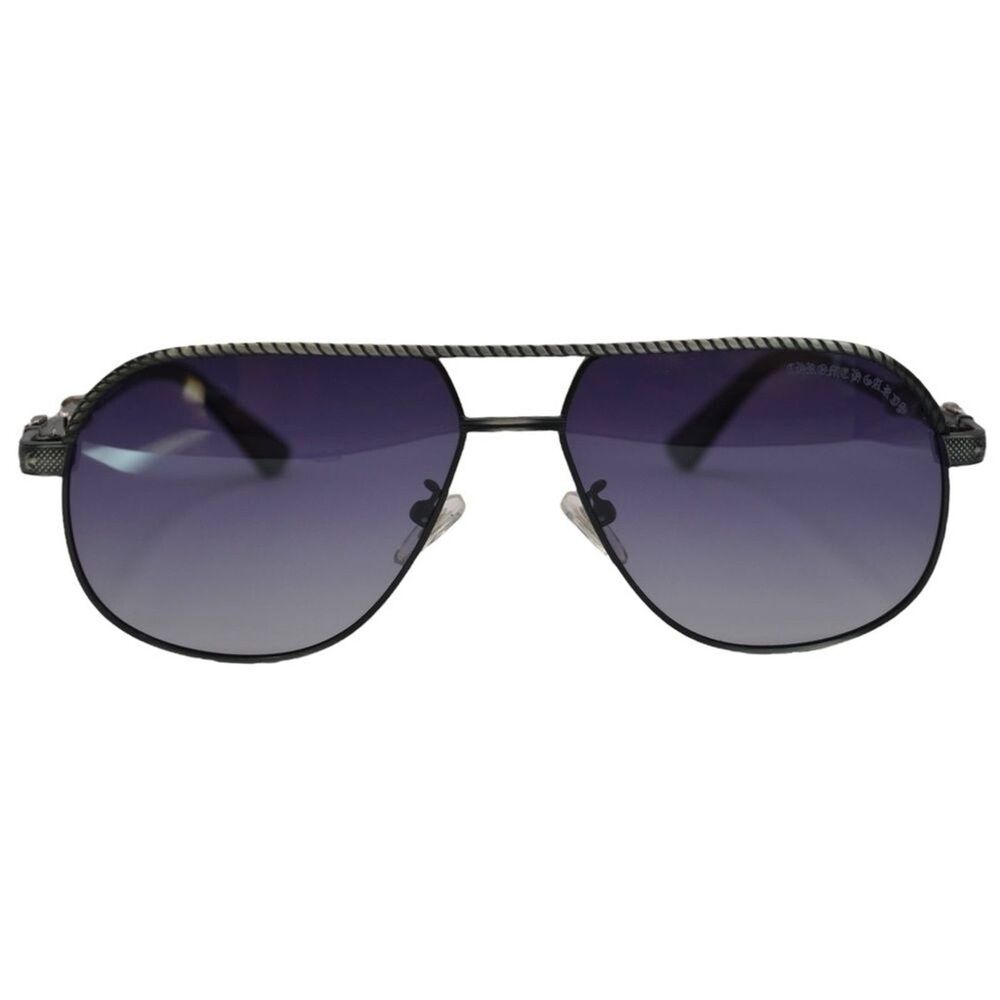 Chrome Hearts Men’s Sunglasses | GunmetalBlack | Purple Gradient Lens | Like New